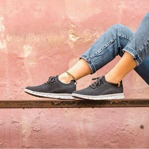 Saola Tsavo Black Knit Sneakers